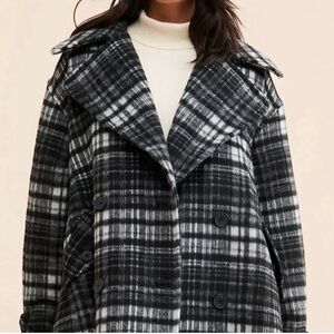 FREE PEOPLE Highlands wool peacoat